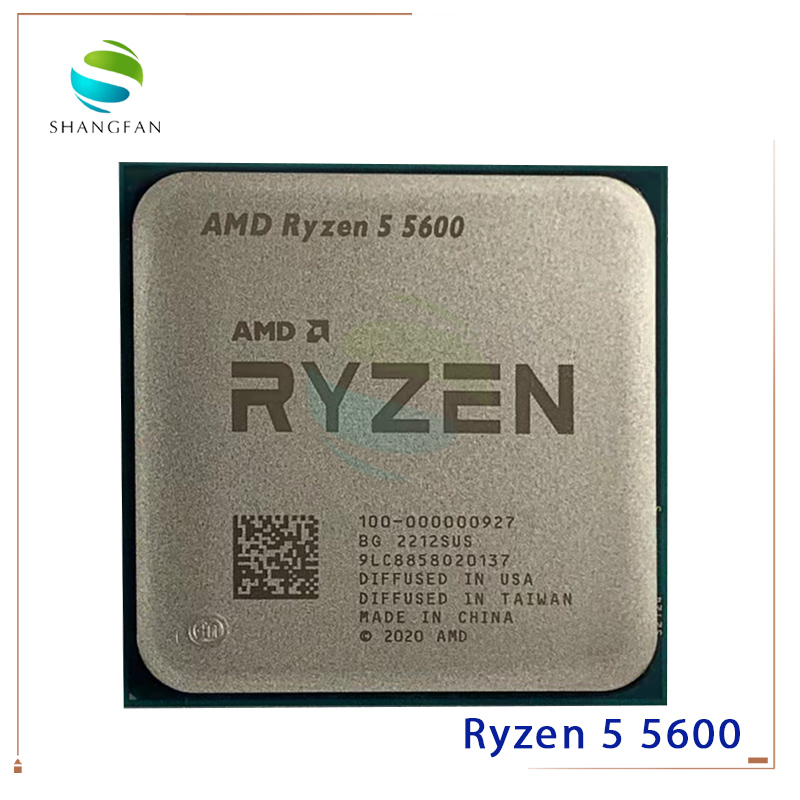 AMD Ryzen 5 5600 R5 5600 3.5 GHz 6 ھ 12  CPU ..